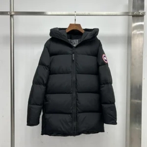 Canada Goose Long Mid-Length Puffer Jacket - Style 7 - Canada Goose puffer jacket real photo 1