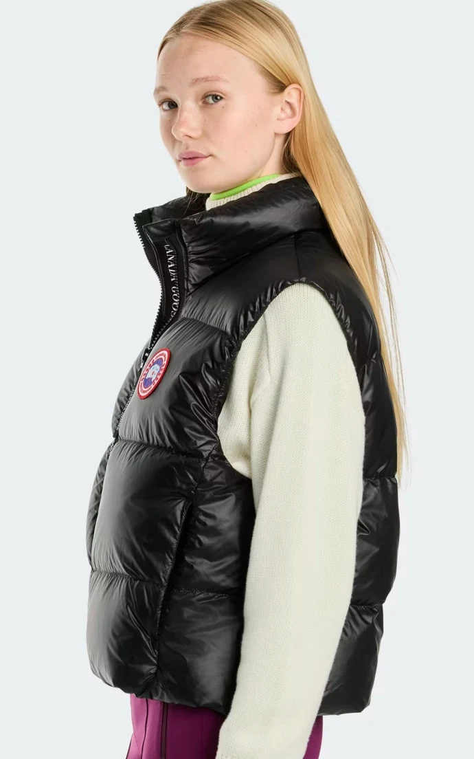 Canada Goose Quilted Puffer Vest - Canada Goose puffer vest real photo 2