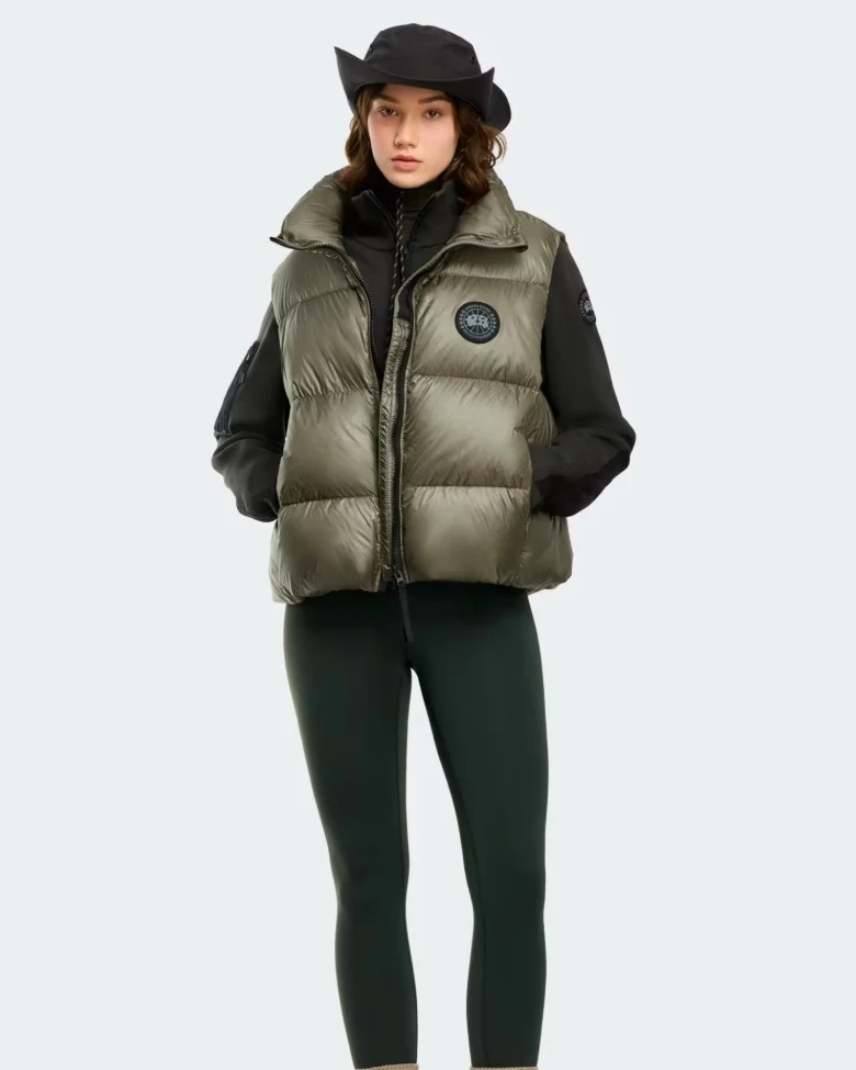 Canada Goose Quilted Puffer Vest - Canada Goose puffer vest real photo 6