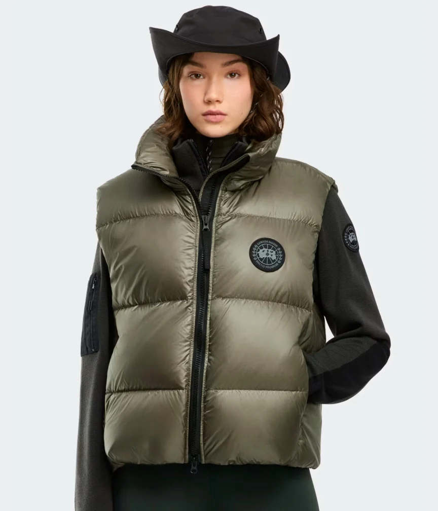 Canada Goose Quilted Puffer Vest - Canada Goose puffer vest real photo 8