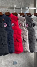 Canada Goose Quilted Puffer Vest - Style 13 - Canada Goose puffer vest real photo 1
