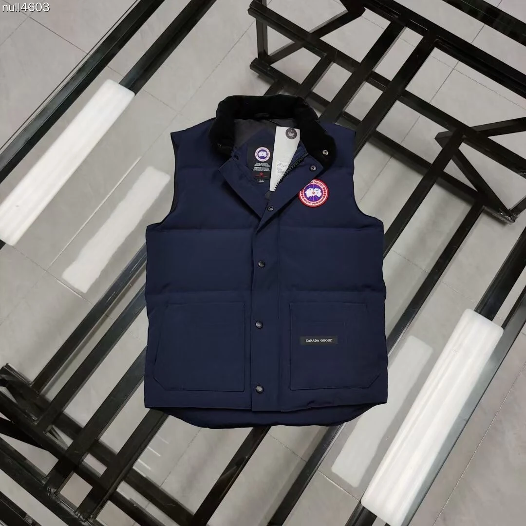 Canada Goose Quilted Puffer Vest - Style 18 - Canada Goose puffer vest real photo 2