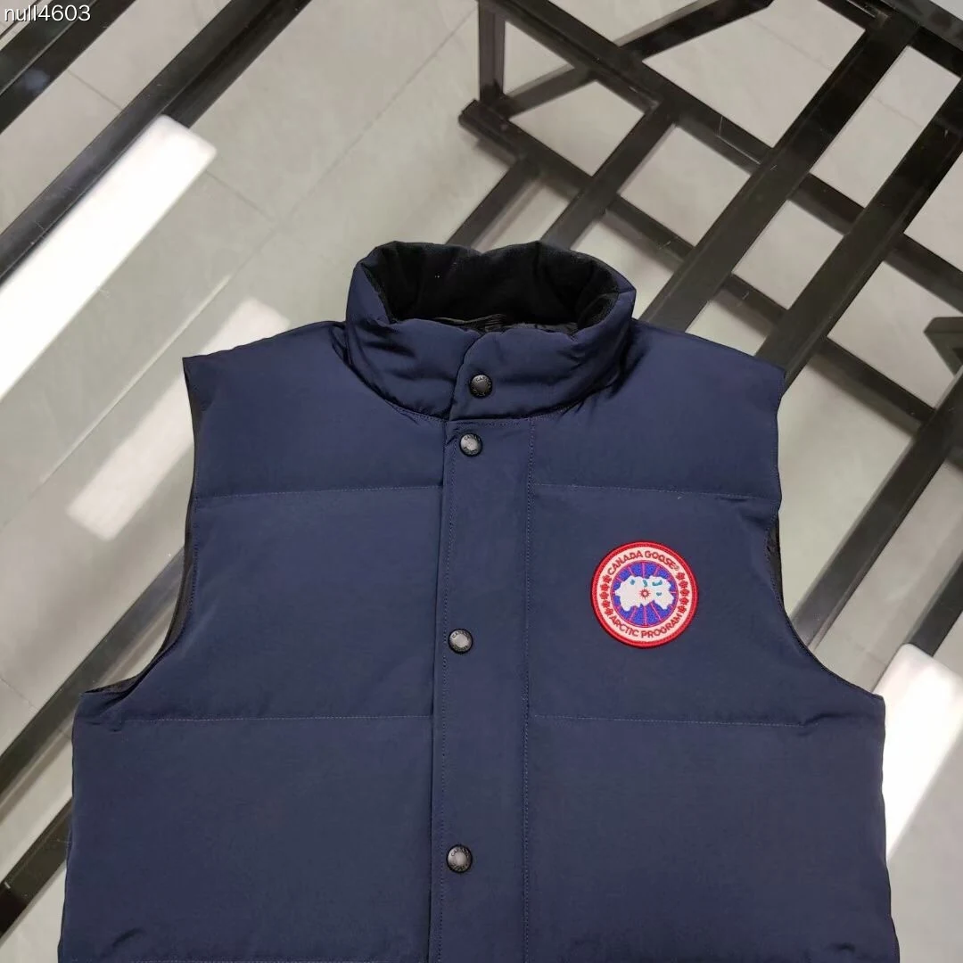 Canada Goose Quilted Puffer Vest - Style 18 - Canada Goose puffer vest real photo 3