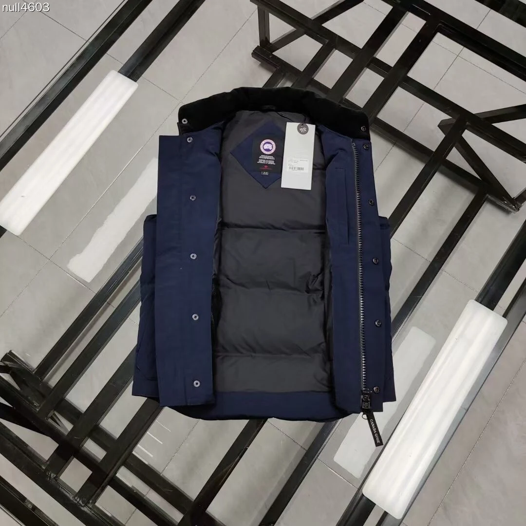Canada Goose Quilted Puffer Vest - Style 18 - Canada Goose puffer vest real photo 4