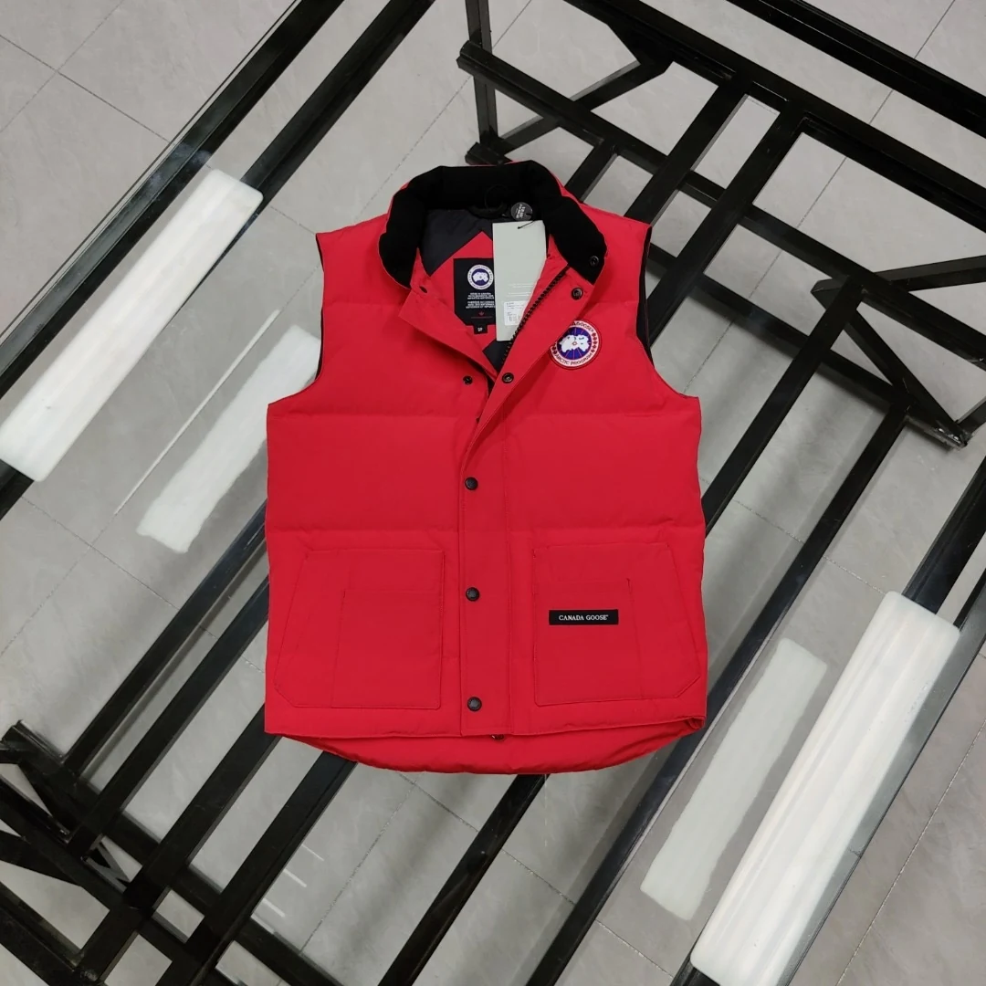 Canada Goose Quilted Puffer Vest - Style 24 - Canada Goose puffer vest real photo 2