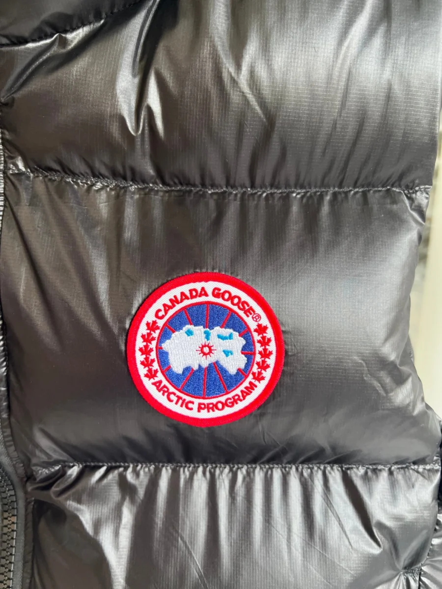 Canada Goose Quilted Puffer Vest - Style 4 - Canada Goose puffer vest real photo 3