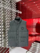 Canada Goose Quilted Puffer Vest - Style 47 - Canada Goose puffer vest real photo 1