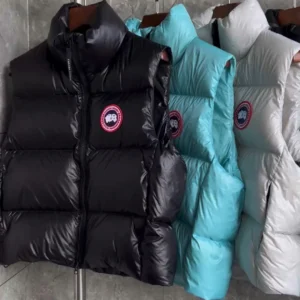 Canada Goose Quilted Puffer Vest - Style 48 - Canada Goose puffer vest real photo 1
