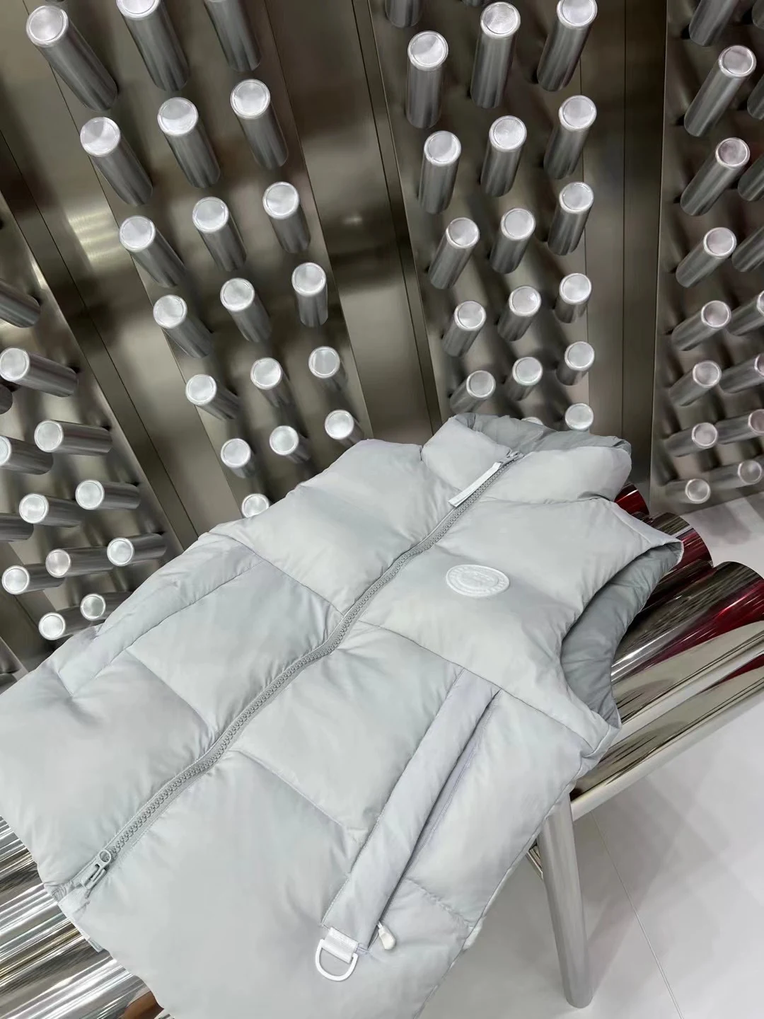 Canada Goose Quilted Puffer Vest - Style 5 - Canada Goose puffer vest real photo 5