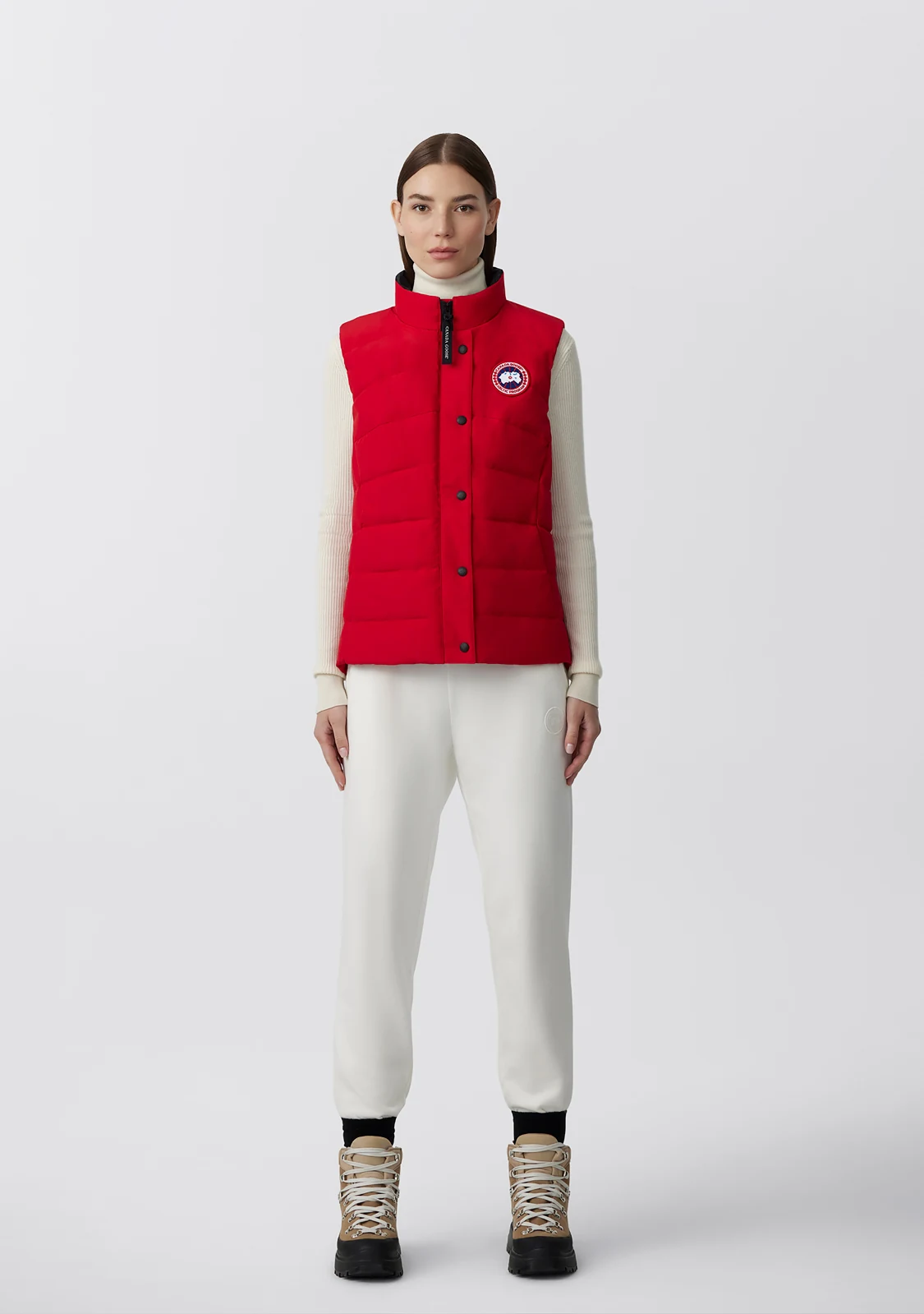 Canada Goose Quilted Puffer Vest - Style 50 - Canada Goose puffer vest real photo 15