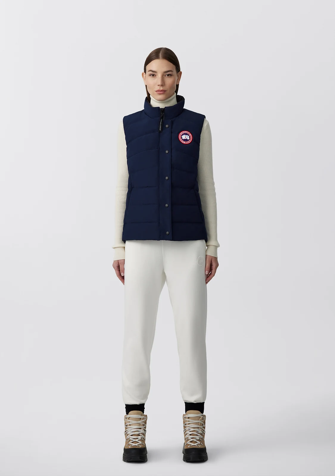 Canada Goose Quilted Puffer Vest - Style 50 - Canada Goose puffer vest real photo 19