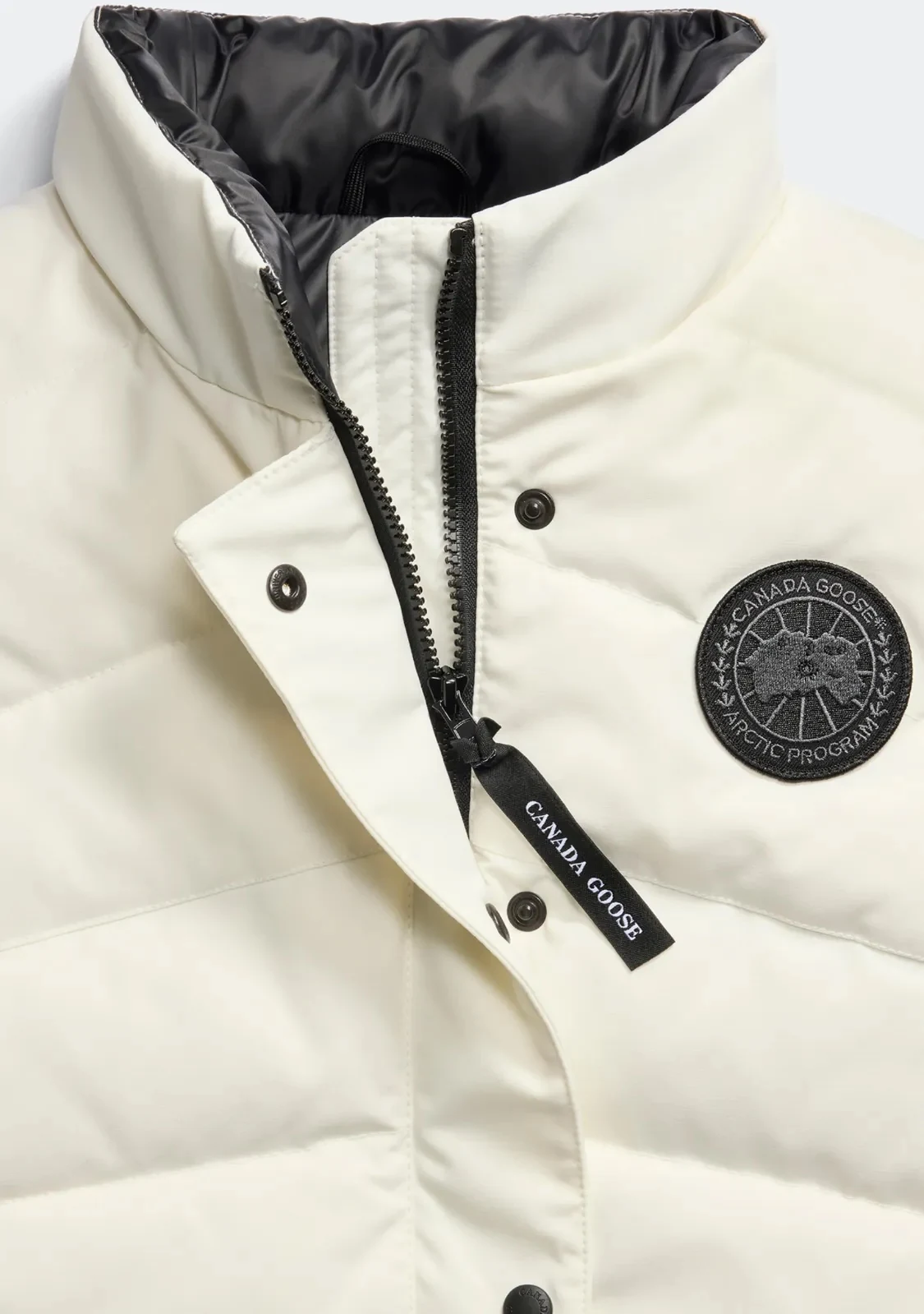 Canada Goose Quilted Puffer Vest - Style 50 - Canada Goose puffer vest real photo 32
