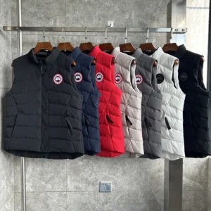 Canada Goose Quilted Puffer Vest - Style 7 - Canada Goose puffer vest real photo 1