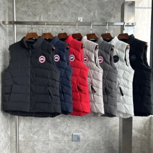 Canada Goose Quilted Puffer Vest - Style 7 - Canada Goose puffer vest real photo 2