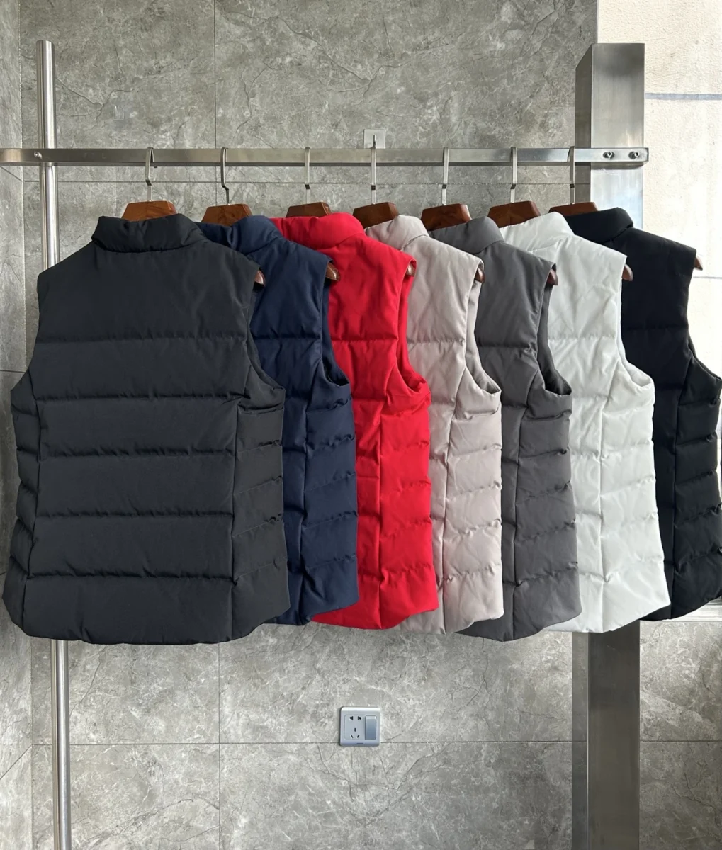 Canada Goose Quilted Puffer Vest - Style 7 - Canada Goose puffer vest real photo 5