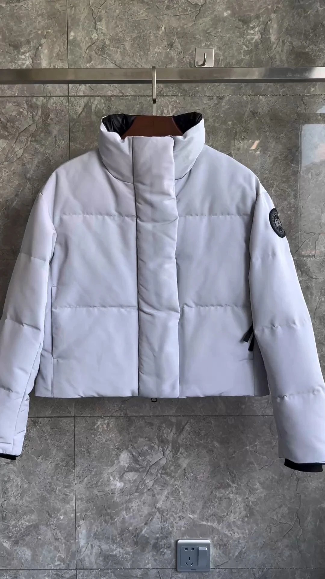 Canada Goose Short Puffer Jacket - Style 16 - Canada Goose puffer jacket real photo 1