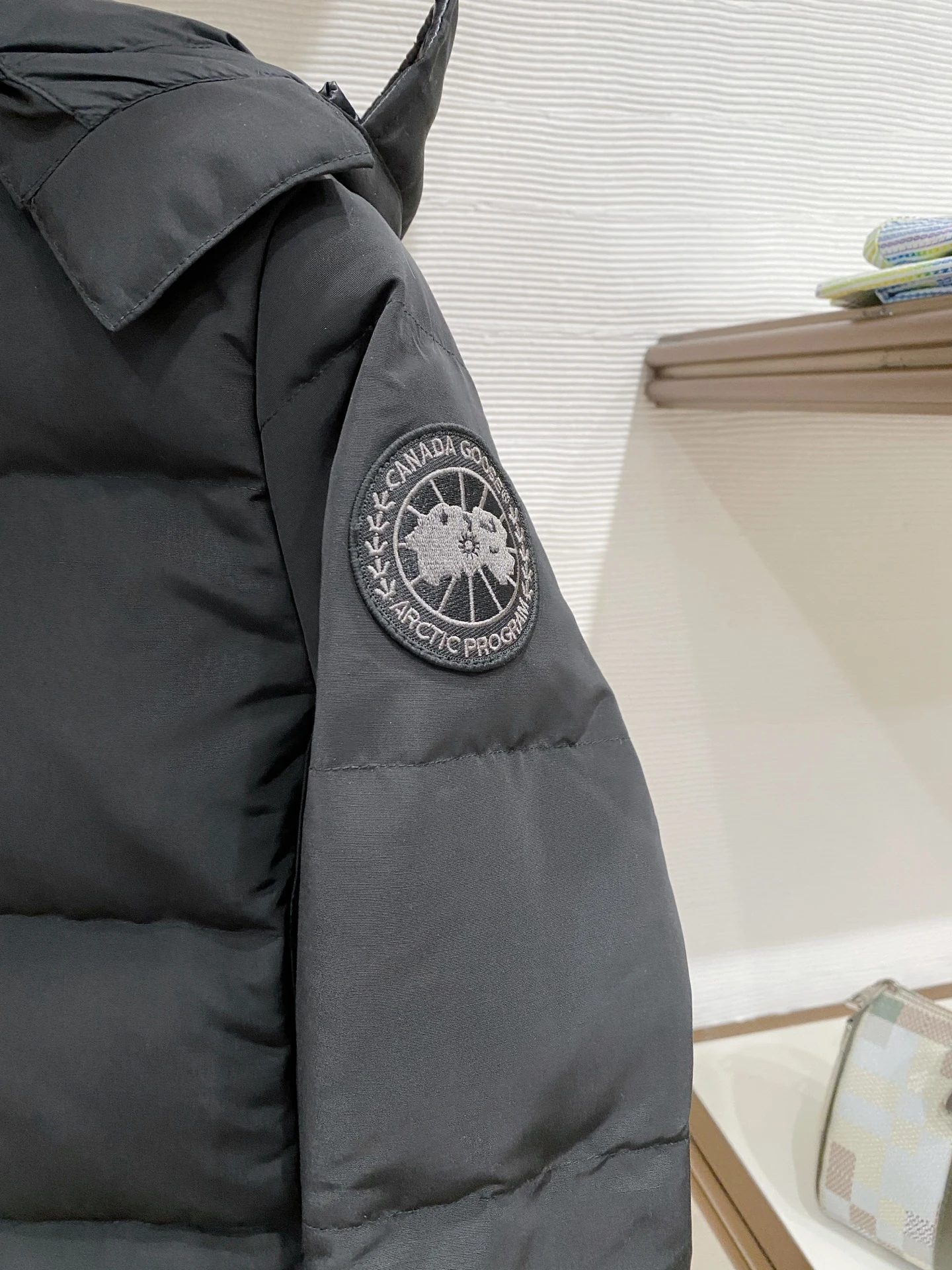 Canada Goose Short Puffer Jacket - Style 27 - Canada Goose puffer jacket real photo 3