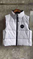 Canada Goose Short Puffer Vest - Style 19 - Canada Goose puffer vest real photo 1