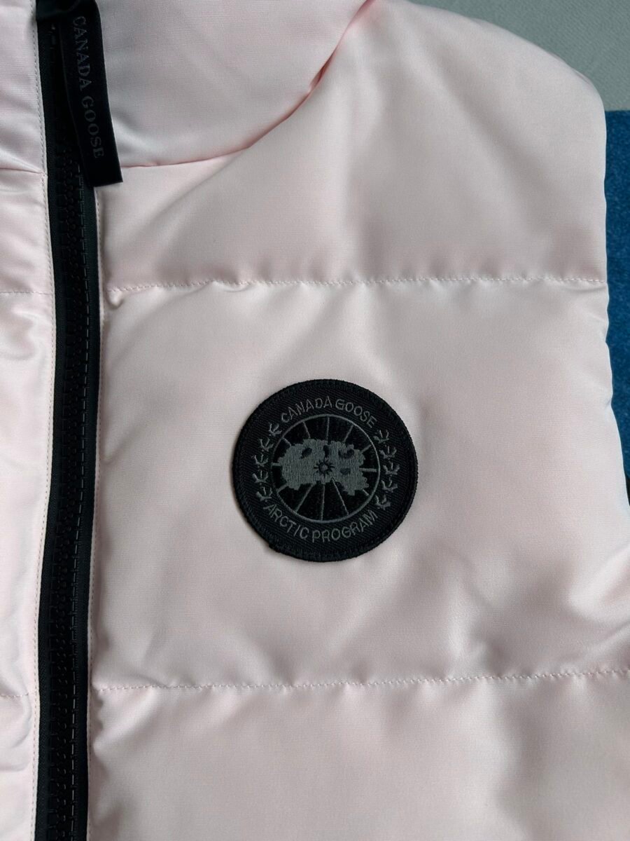 Canada Goose Short Puffer Vest - Style 2 - Canada Goose puffer vest real photo 7