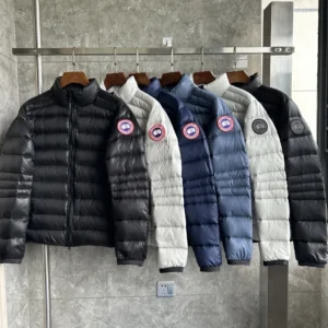 Canada Goose Stand-Collar Lightweight Puffer Jacket - Canada Goose puffer jacket real photo 1