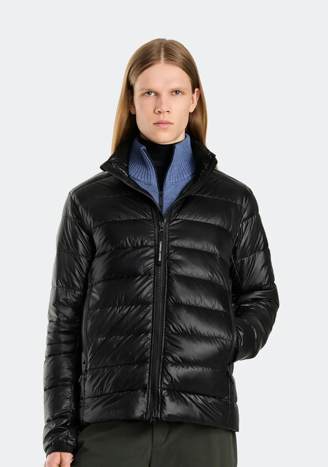 Canada Goose Stand-Collar Lightweight Puffer Jacket - Style 3 - Canada Goose puffer jacket real photo 1