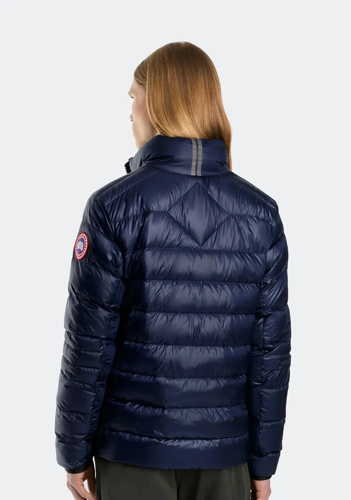 Canada Goose Stand-Collar Lightweight Puffer Jacket - Style 3 - Canada Goose puffer jacket real photo 6
