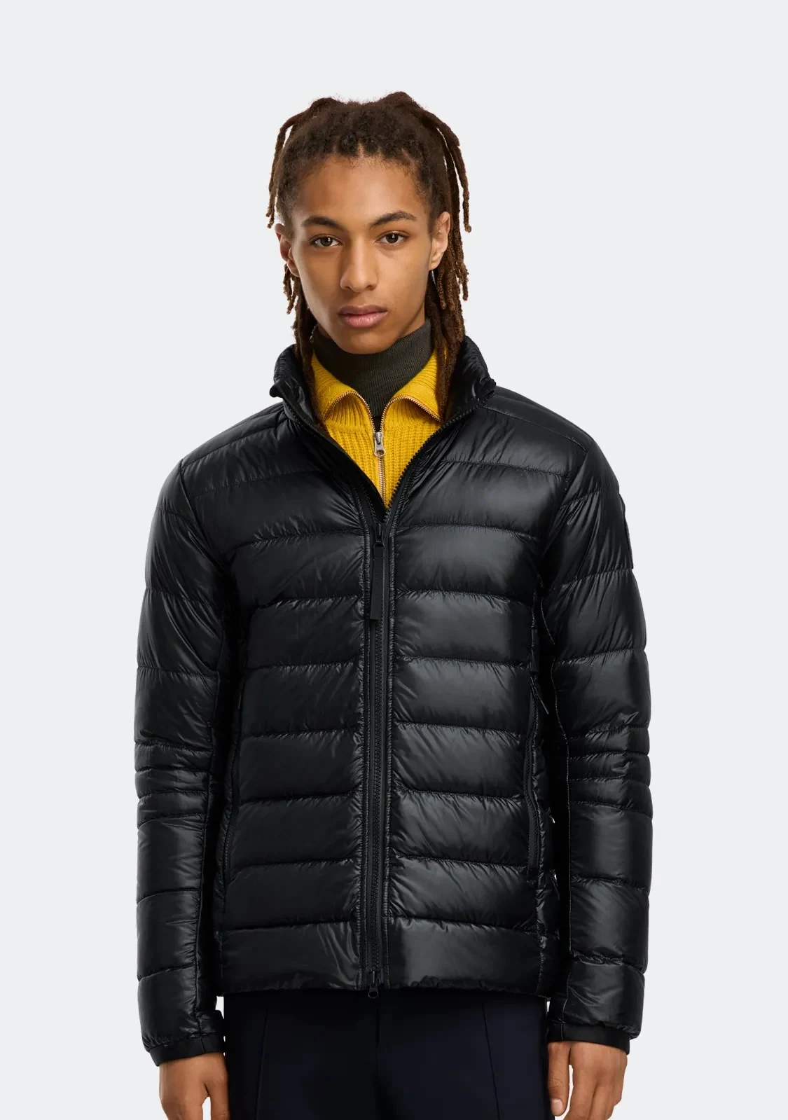 Canada Goose Stand-Collar Lightweight Puffer Jacket - Style 3 - Canada Goose puffer jacket real photo 7