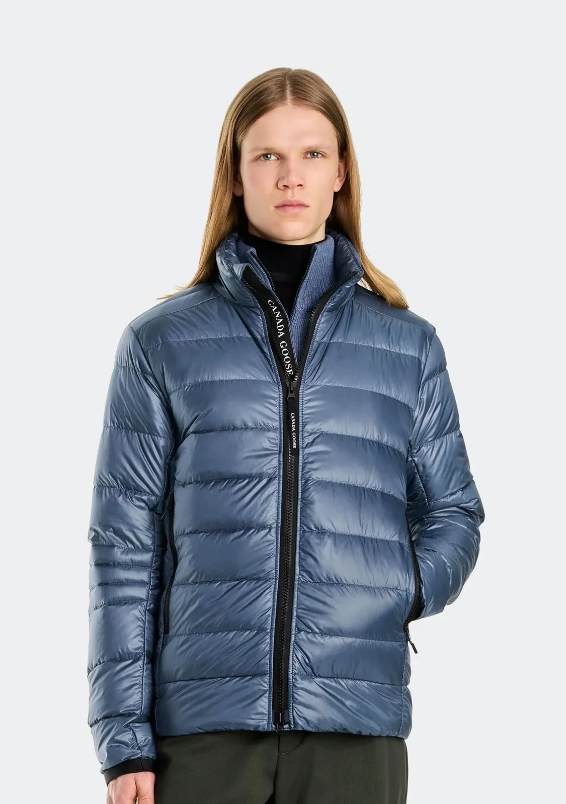Canada Goose Stand-Collar Lightweight Puffer Jacket - Style 3 - Canada Goose puffer jacket real photo 10