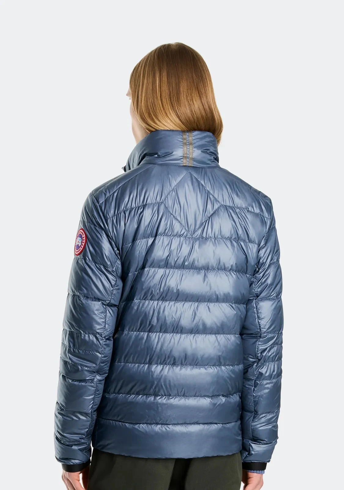 Canada Goose Stand-Collar Lightweight Puffer Jacket - Style 3 - Canada Goose puffer jacket real photo 12