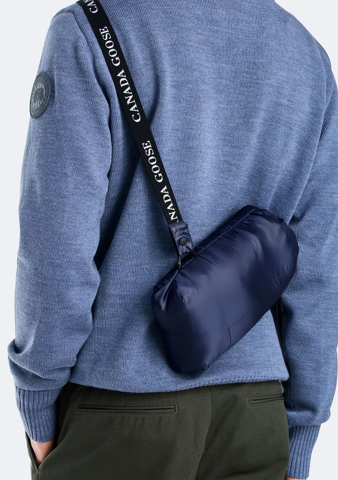 Canada Goose Stand-Collar Lightweight Puffer Jacket - Style 3 - Canada Goose puffer jacket real photo 18