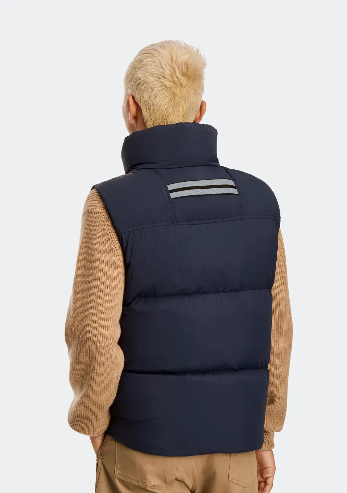 Canada Goose Stand-Collar Puffer Vest - Style 2 - Canada Goose puffer vest real photo 15