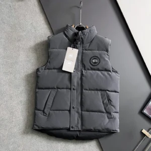Canada Goose Stand-Collar Puffer Vest - Style 5 - Canada Goose puffer vest real photo 1