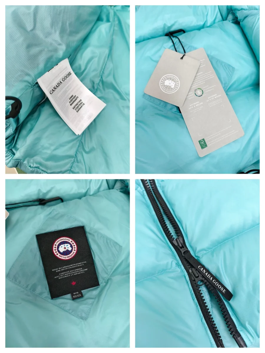 Canada Goose Zip Puffer Jacket - Style 100 - Canada Goose puffer jacket real photo 7