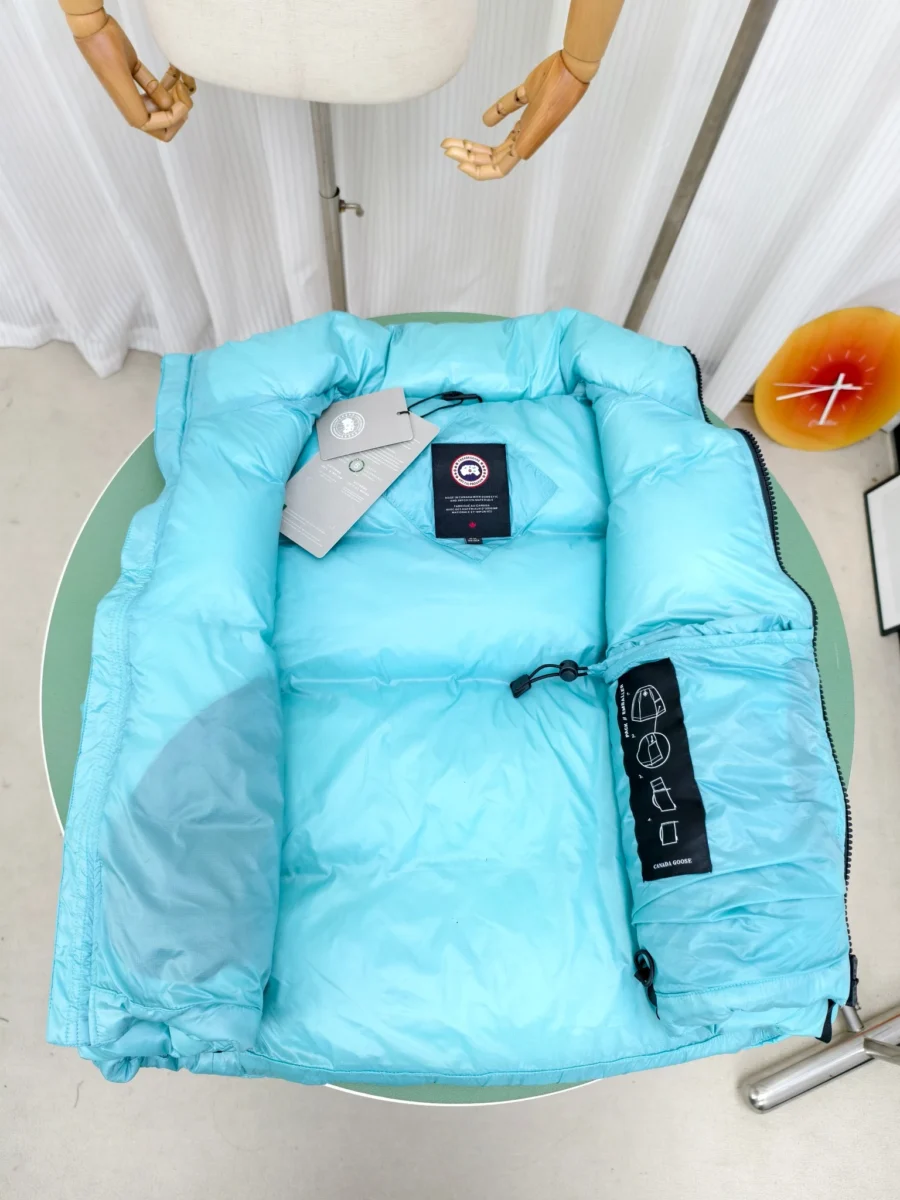 Canada Goose Zip Puffer Jacket - Style 100 - Canada Goose puffer jacket real photo 9