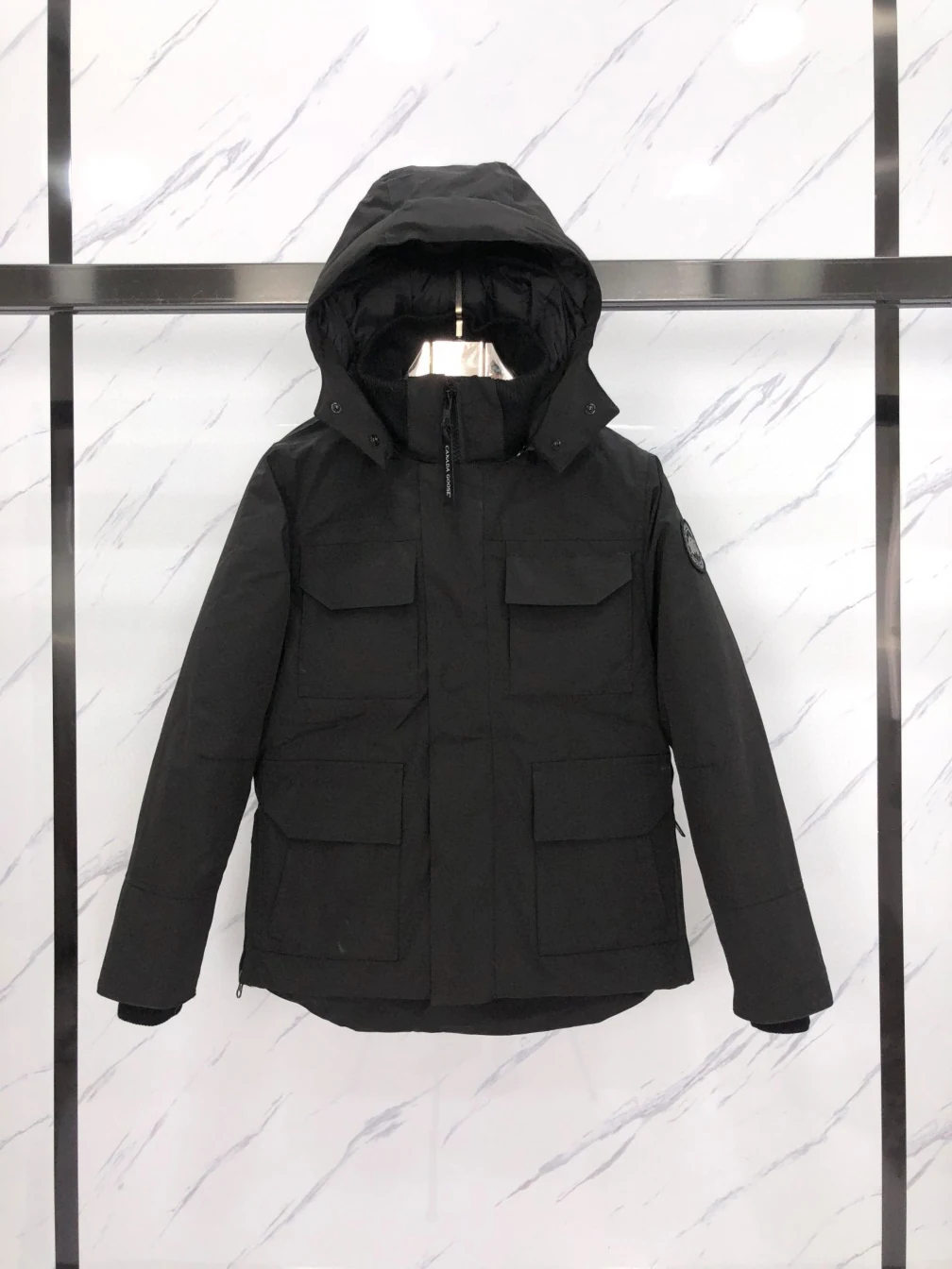 Canada Goose Zip Puffer Jacket - Style 115 - Canada Goose puffer jacket real photo 1
