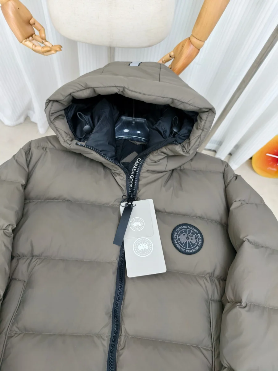 Canada Goose Zip Puffer Jacket - Style 123 - Canada Goose puffer jacket real photo 3