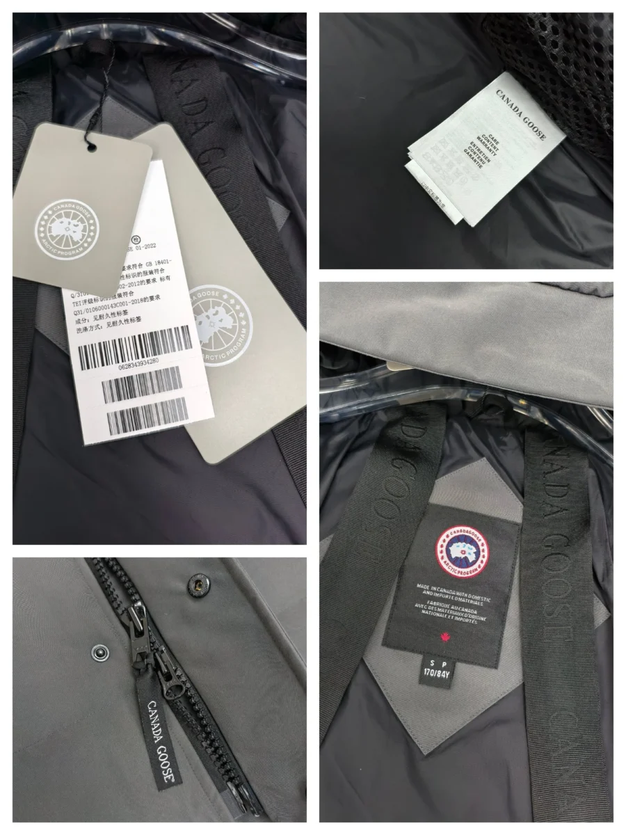 Canada Goose Zip Puffer Jacket - Style 127 - Canada Goose puffer jacket real photo 8