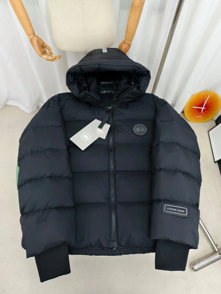 Canada Goose Zip Puffer Jacket - Style 128 - Canada Goose puffer jacket real photo 1