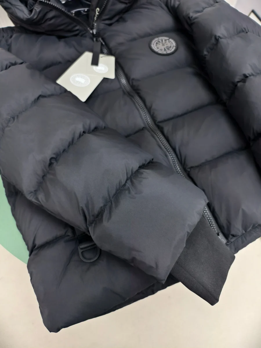 Canada Goose Zip Puffer Jacket - Style 128 - Canada Goose puffer jacket real photo 4