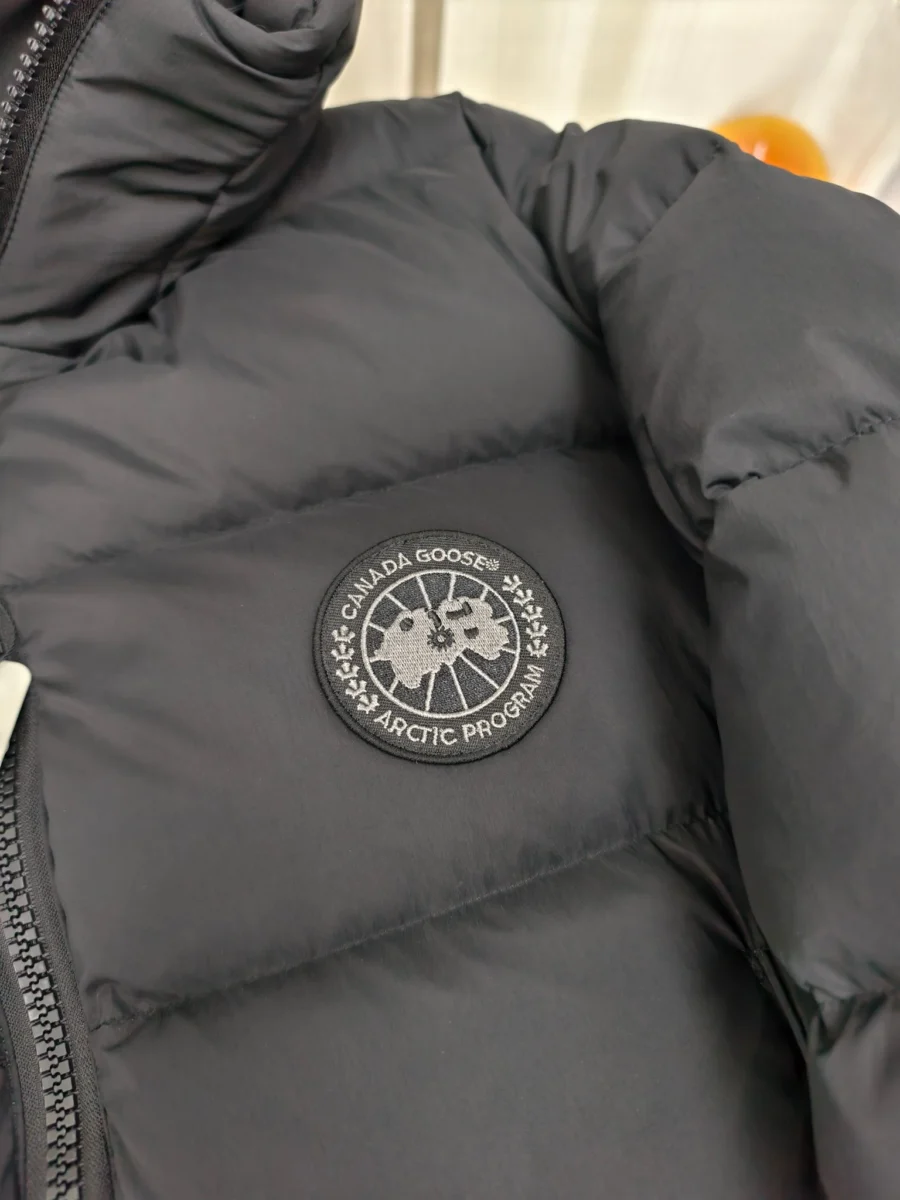 Canada Goose Zip Puffer Jacket - Style 128 - Canada Goose puffer jacket real photo 5