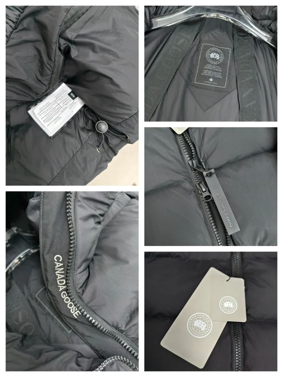 Canada Goose Zip Puffer Jacket - Style 128 - Canada Goose puffer jacket real photo 7
