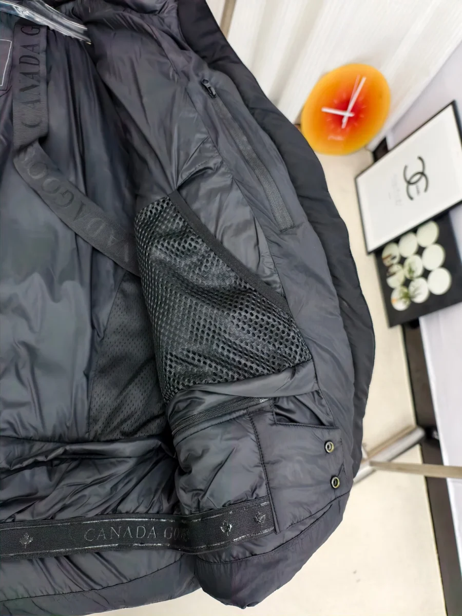 Canada Goose Zip Puffer Jacket - Style 128 - Canada Goose puffer jacket real photo 8