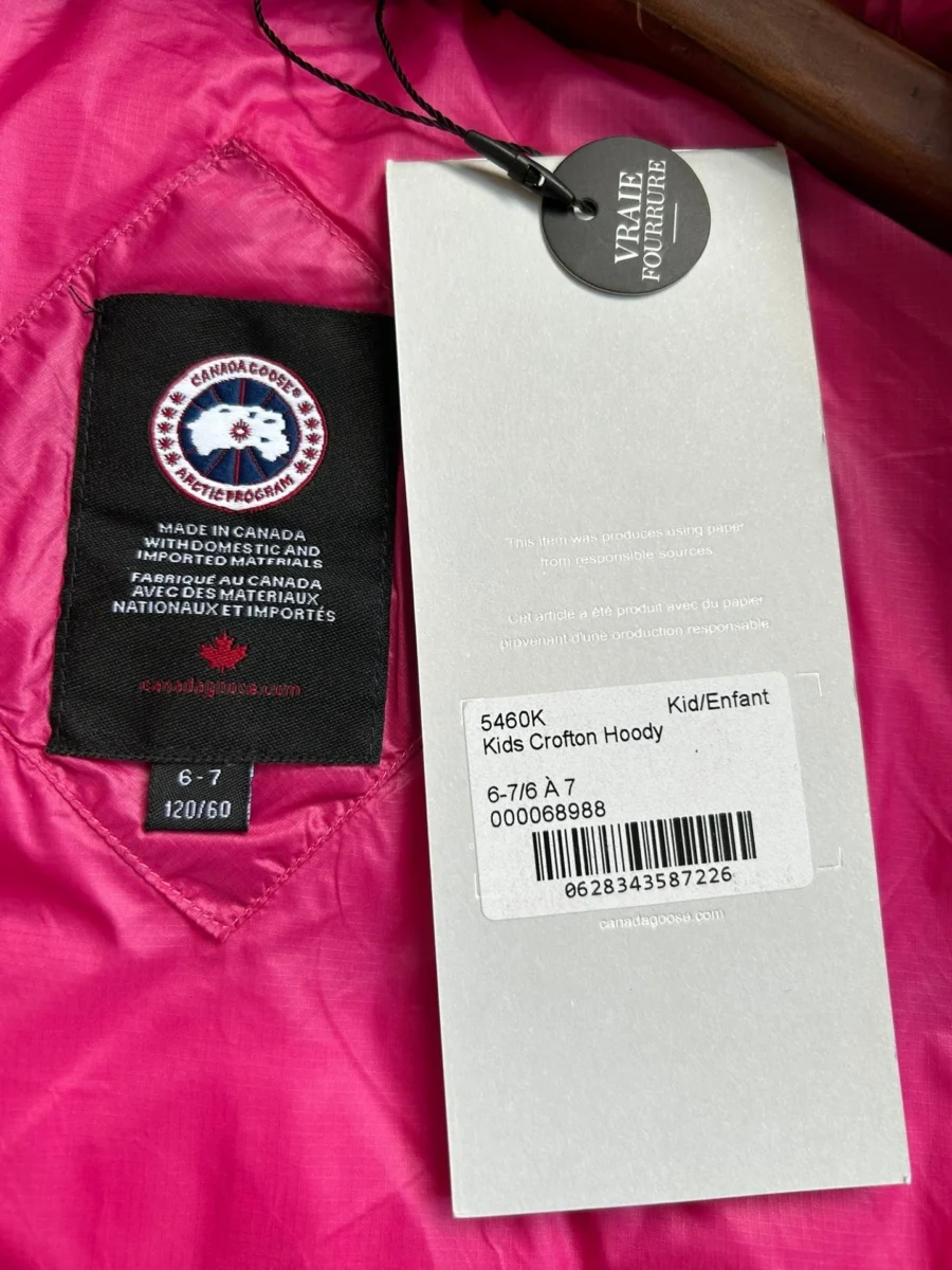 Canada Goose Zip Puffer Jacket - Style 132 - Canada Goose puffer jacket real photo 8