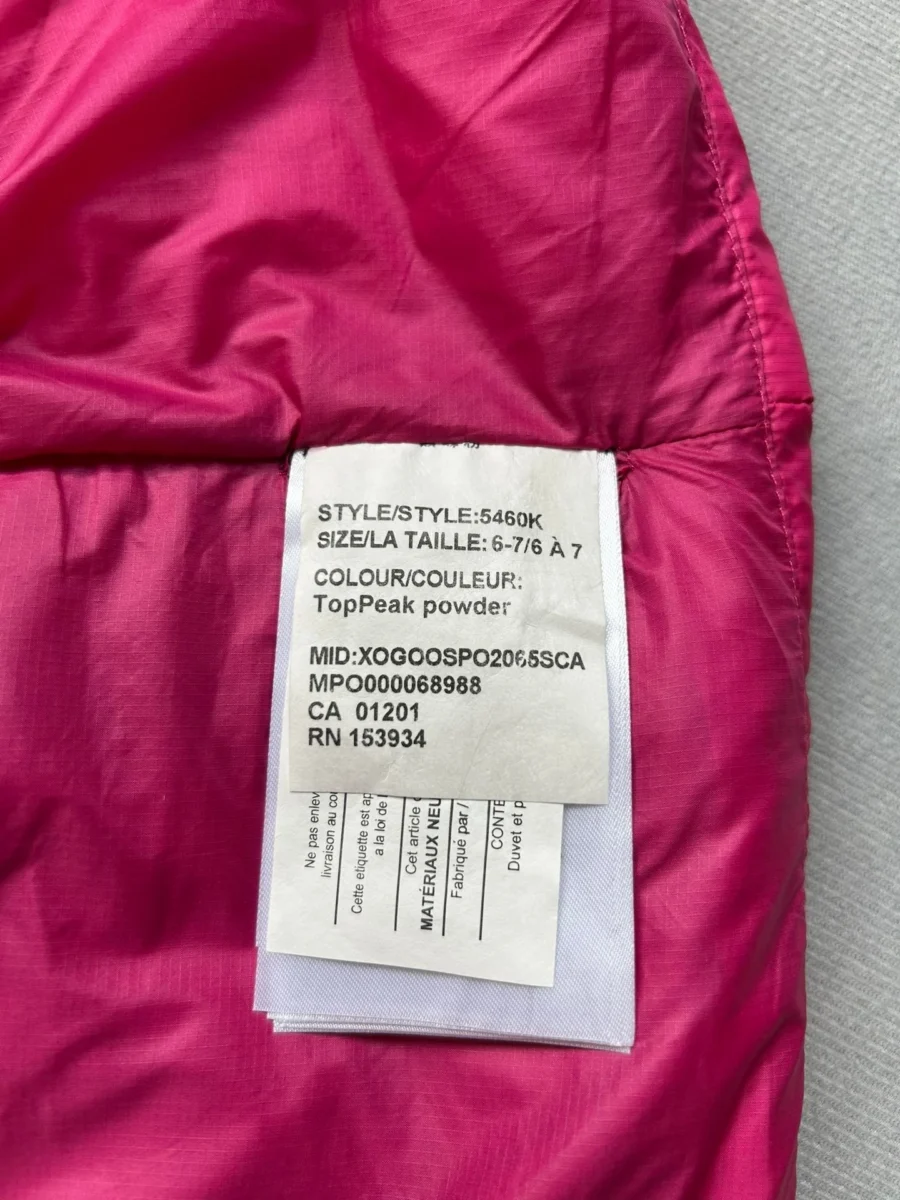 Canada Goose Zip Puffer Jacket - Style 132 - Canada Goose puffer jacket real photo 9