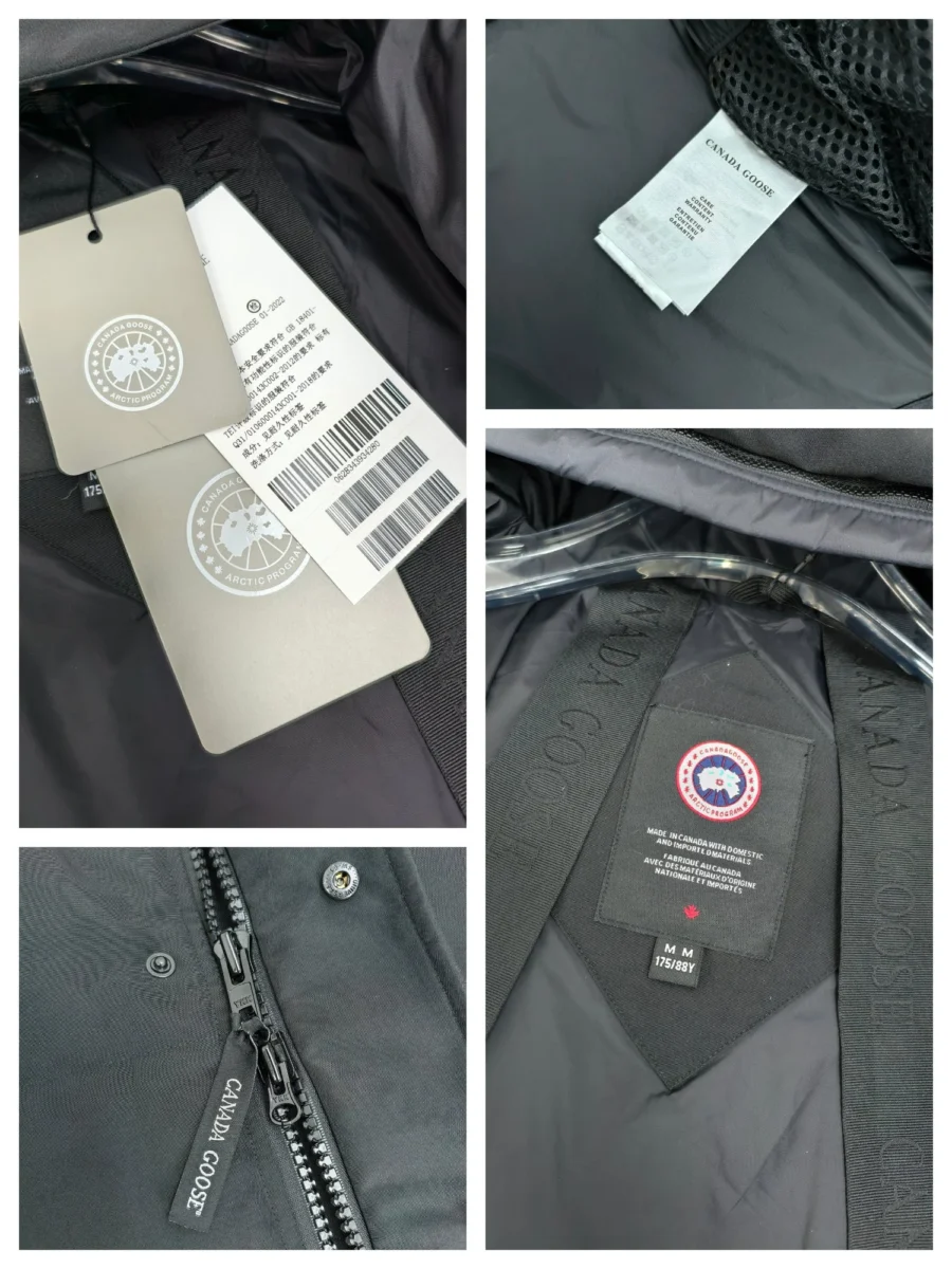 Canada Goose Zip Puffer Jacket - Style 135 - Canada Goose puffer jacket real photo 8
