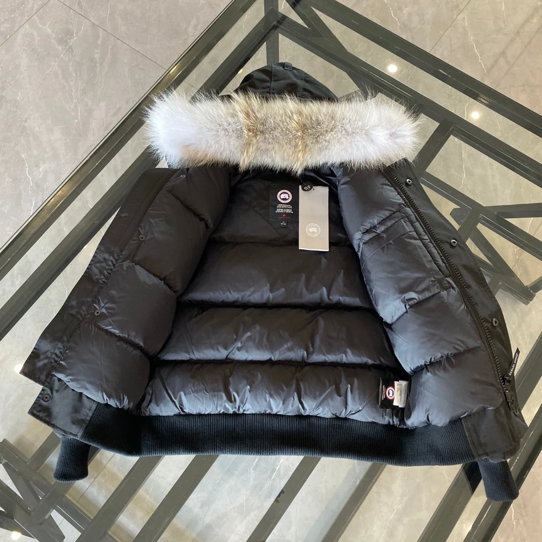 Canada Goose Zip Puffer Jacket - Style 136 - Canada Goose puffer jacket real photo 6