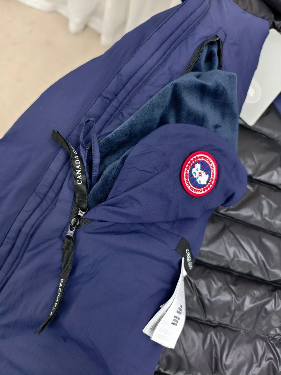 Canada Goose Zip Puffer Jacket - Style 141 - Canada Goose puffer jacket real photo 7