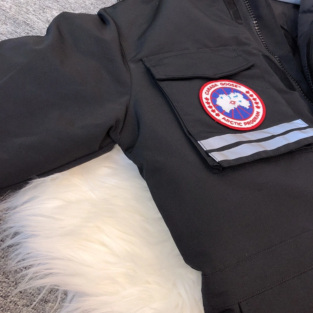 Canada Goose Zip Puffer Jacket - Style 146 - Canada Goose puffer jacket real photo 3