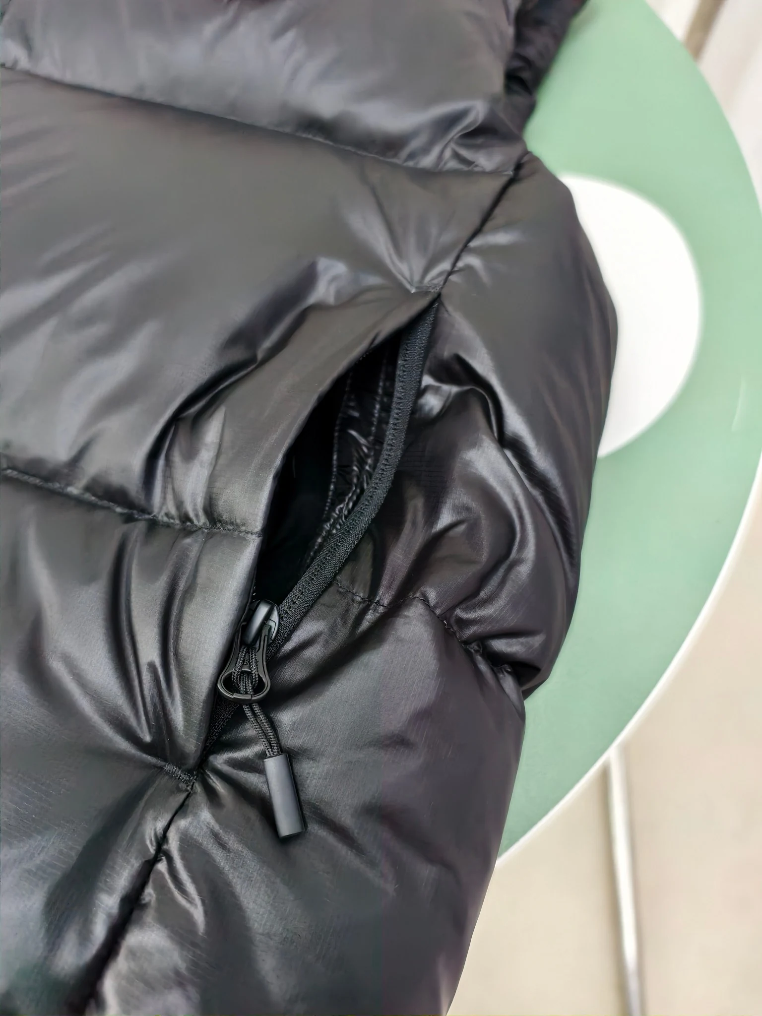 Canada Goose Zip Puffer Jacket - Style 156 - Canada Goose puffer jacket real photo 5