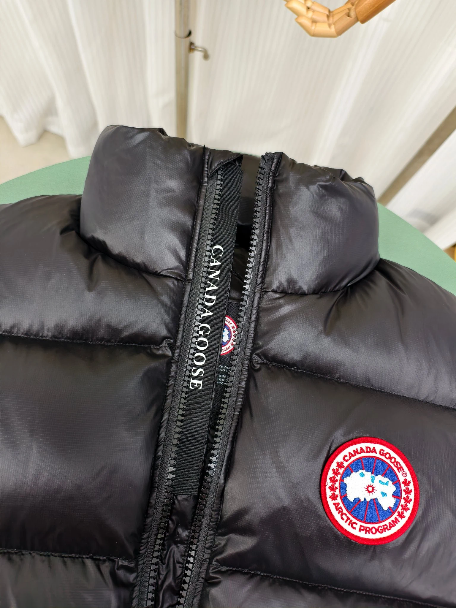 Canada Goose Zip Puffer Jacket - Style 156 - Canada Goose puffer jacket real photo 6